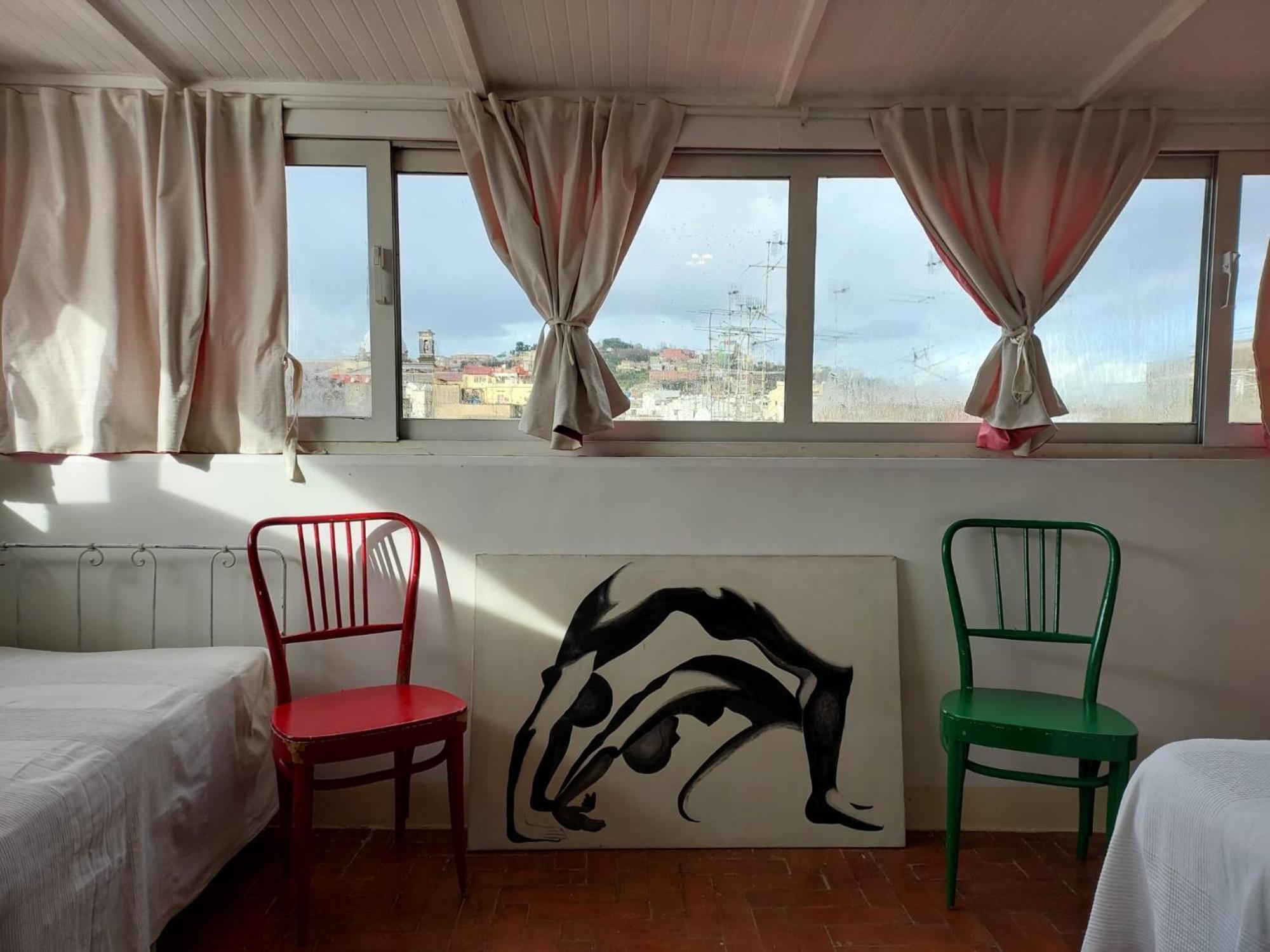 Historical Naples With Panoramic Terraceアパートメント エクステリア 写真